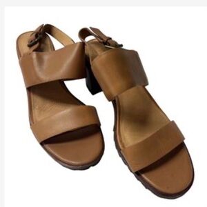 Madewell Kiera Lugsole Sandals Women’s Desert Camel Size 10